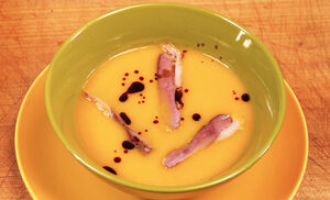 Harvest Bisque with Smoked Duck Recipe | D'Artagnan