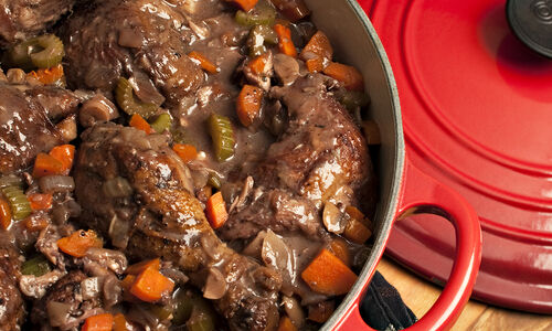 Recipe - Eric Ripert's Coq Au Vin - Chicken - Dartagnan.com