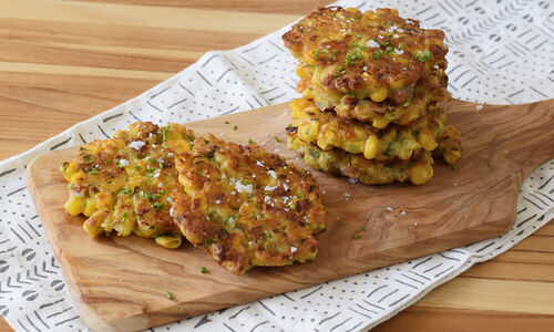Sweet Corn & Chorizo Fritters Recipe | D'Artagnan