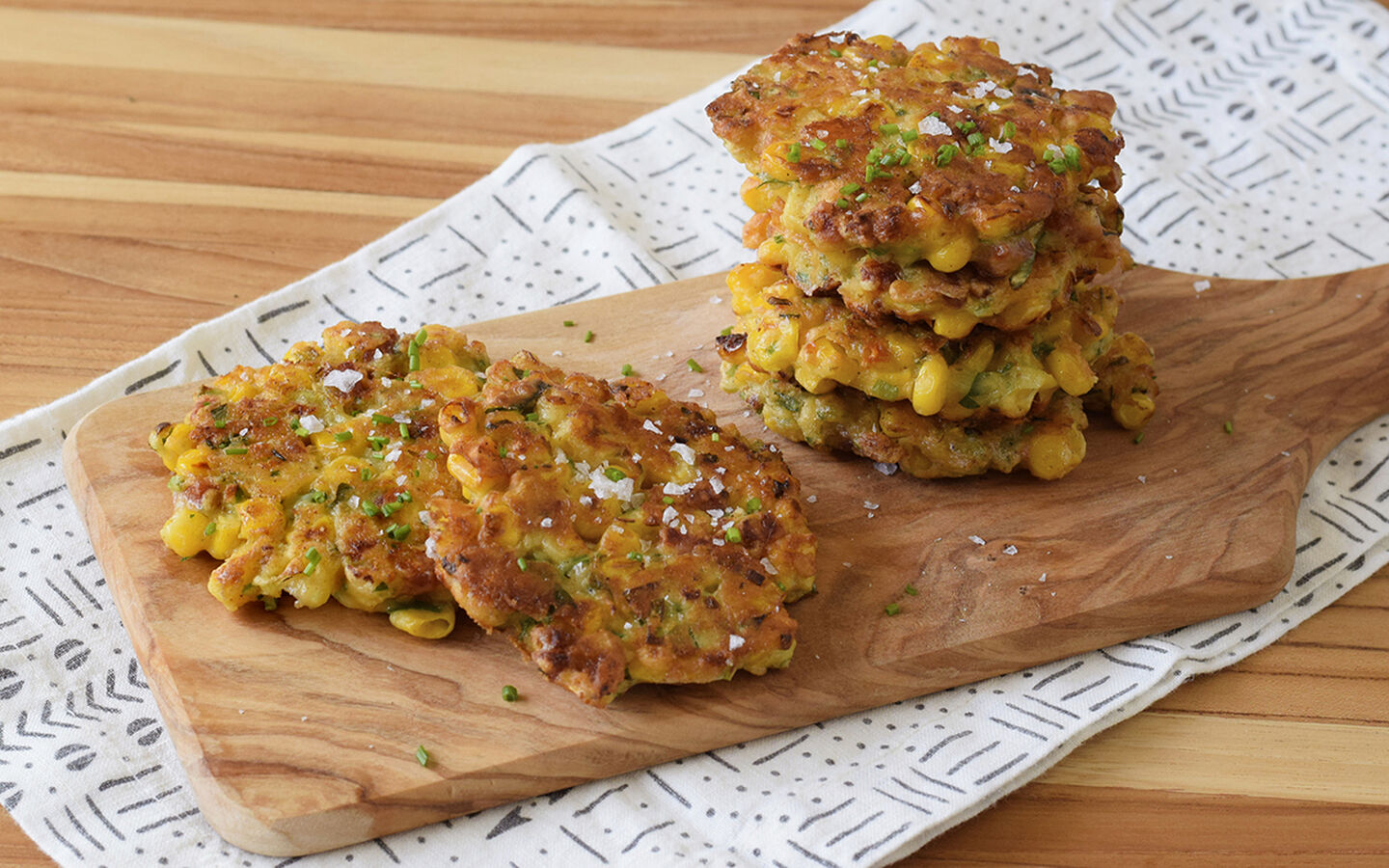 Sweet Corn & Chorizo Fritters Recipe | D'Artagnan