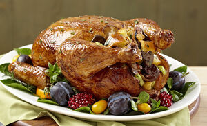 Burgundian Roast Turkey with Chestnuts Recipe | D'Artagnan