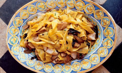 Frank Stitt's Pappardelle with Rabbit, Porcini & Parmesan Recipe | D'Artagnan