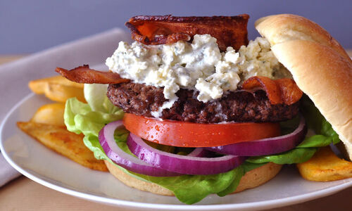 Big Bleu Buffalo /  Bison Burger Recipe | D'Artagnan