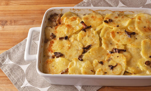 Wild Mushroom Potato Gratin Recipe | D’Artagnan