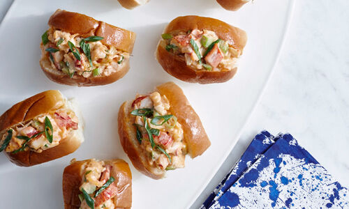 Mini Chili Lobster Rolls