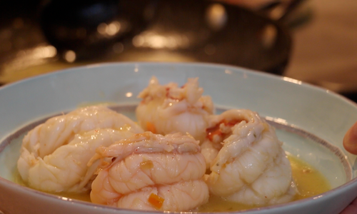 Butter Poached Lobster Tails