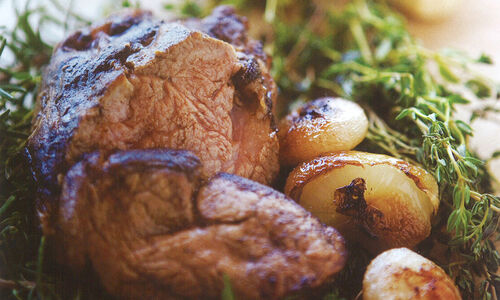 Alexander Bernard's Morel Mushroom Crusted Veal Filet Tenderloin Recipe | D'Artagnan