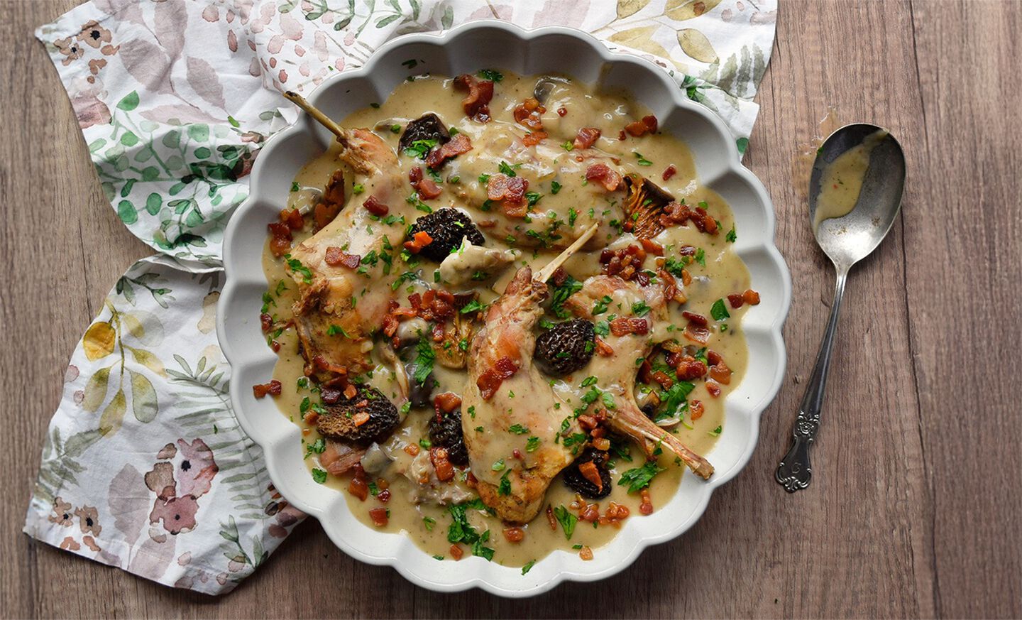 Rabbit Au Riesling Recipe | D’Artagnan
