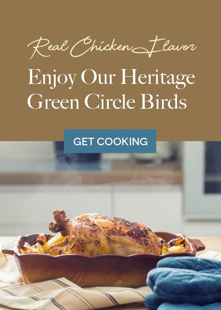 Try Our Exclusive Green Circle Chicken
